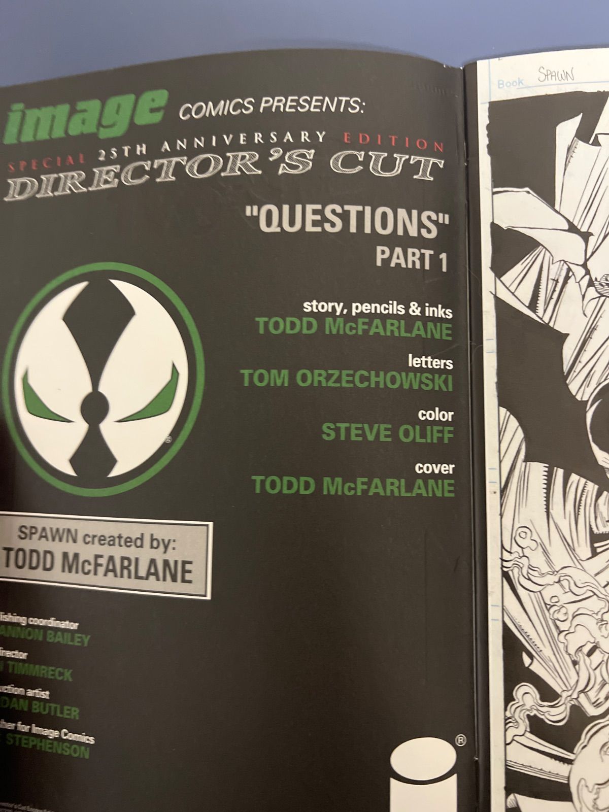 Spawn Directors Cut 25th Anniversary #1 - Image Comics